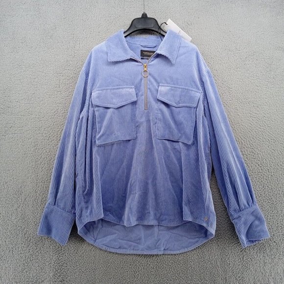 Scotch & Soda Sweaters Scotch Soda Shirt Womens Xl Purple Thick